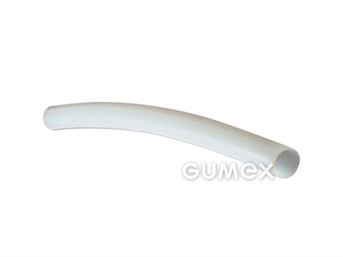 Teflónová trubička, 2x0,5mm, 42bar, PTFE, -60°C/+260°C, biela